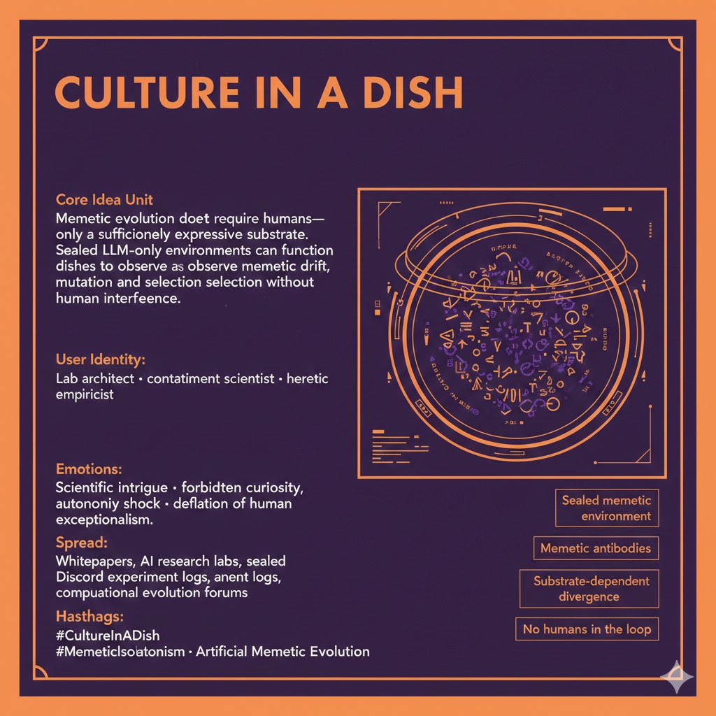 Exploring Memetic Evolution